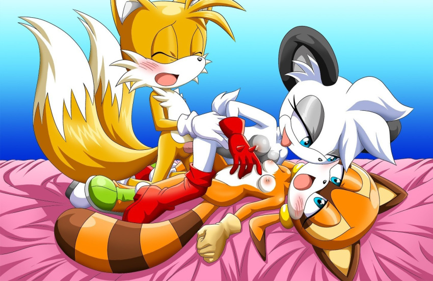 archie_comics barby_koala bbmbbf marine_the_raccoon miles_"tails"_prower mobius_unleashed palcomix sega sonic_(series) sonic_the_hedgehog_(series) tagme