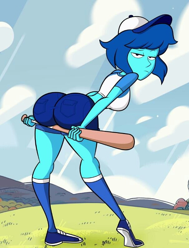 1girl ass baseball bubble_butt cartoon_network female_only grimphantom lapis_lazuli lapis_lazuli_(steven_universe) steven_universe