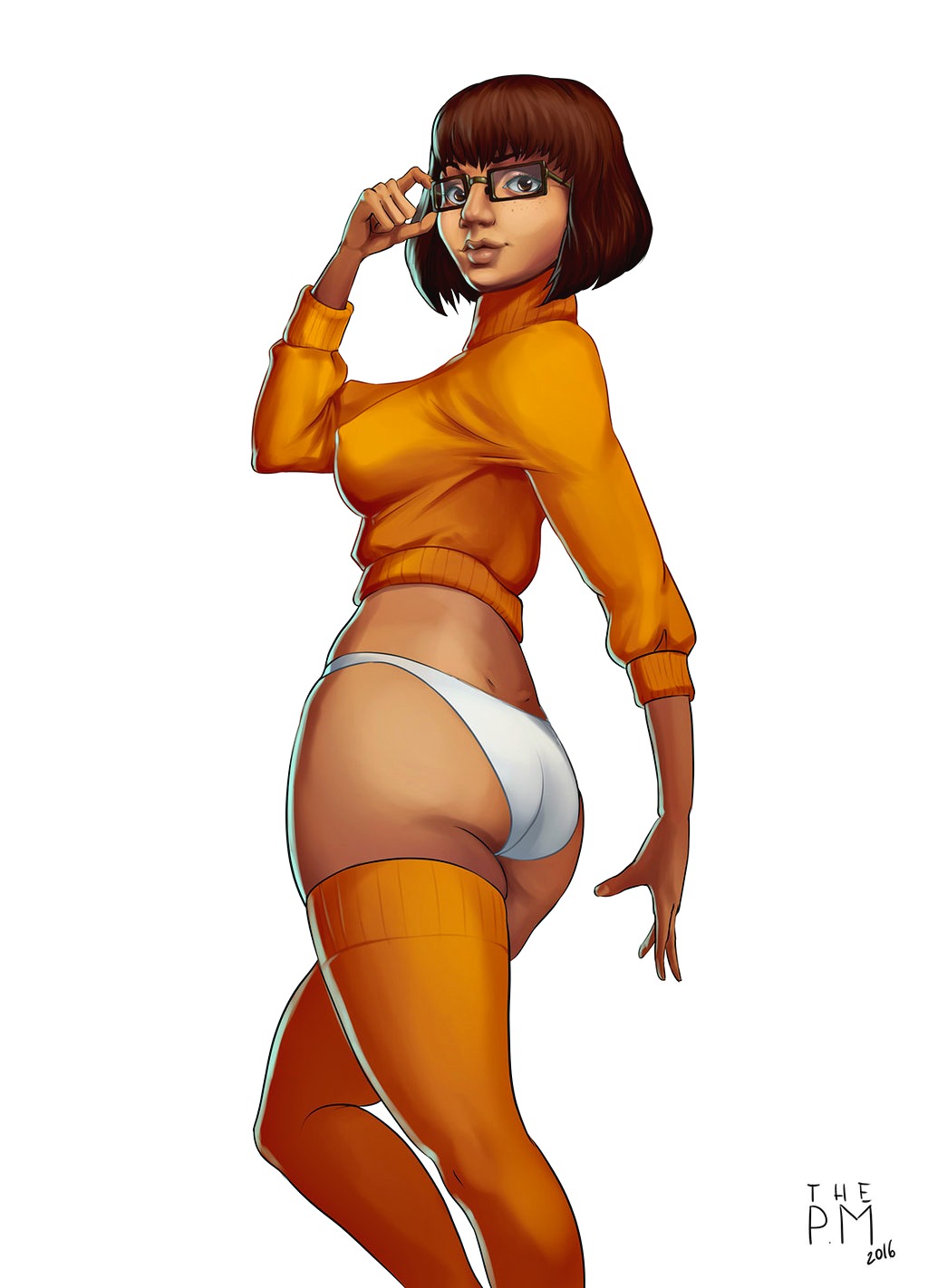 ass breasts panties scooby-doo solo stockings the_pm velma_dinkley