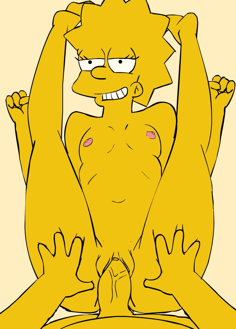 1_female 1_male 1boy 1girl animated cartoon clitoris duo erect_penis female female_human gif hair human human_only labia legs_up lisa_simpson looking_at_viewer lying male male/female male_human nickartist nude penis penis_in_pussy petite pussy small_breasts smile teen the_simpsons vaginal vaginal_penetration yellow_skin