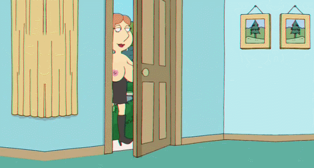 boots breasts family_guy gif lois_griffin skirt