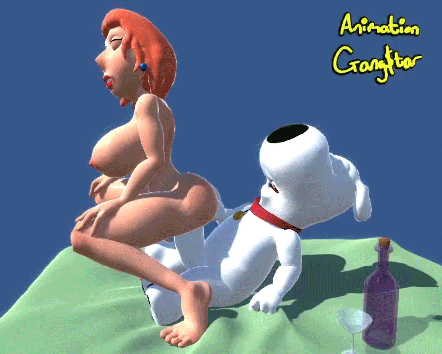 3d animation_gangstar brian_griffin dog family_guy gif lois_griffin loop