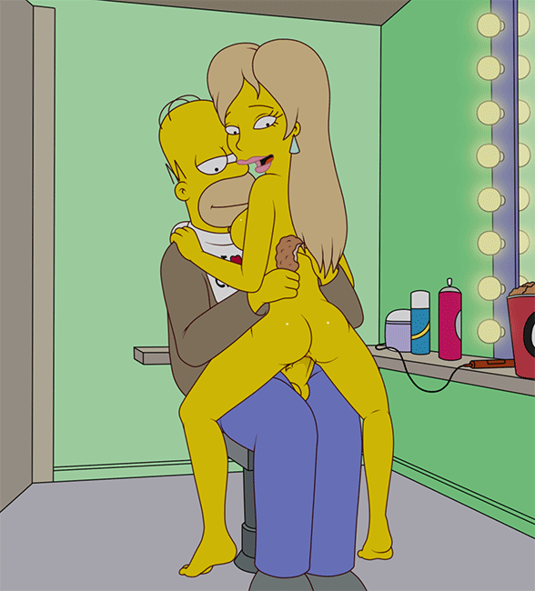 ass breasts cowgirl_position dressing_room gif homer_simpson nude penis sfan tabitha_vixx the_simpsons vaginal yellow_skin