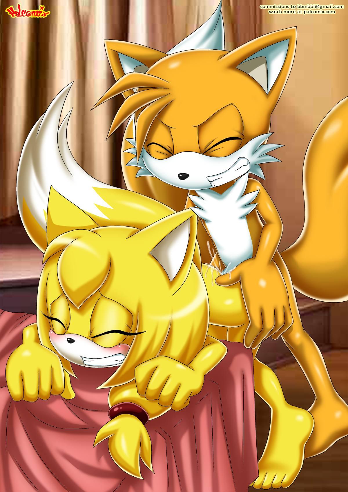 1girl ass bbmbbf cum miles_"tails"_prower mobius_unleashed palcomix pietro's_secret_club sega sonic_(series) sonic_boom sonic_the_hedgehog_(series) vaginal_penetration zooey_the_fox