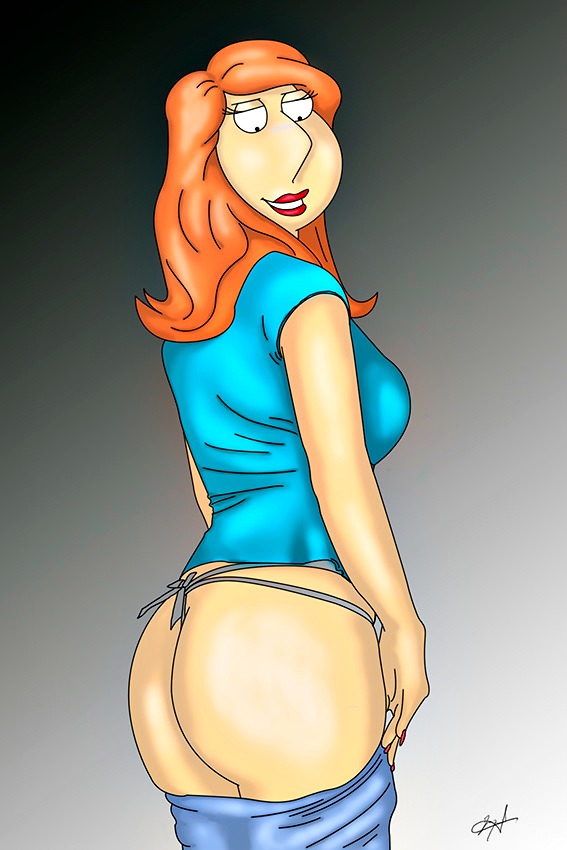ass breasts family_guy lois_griffin thong