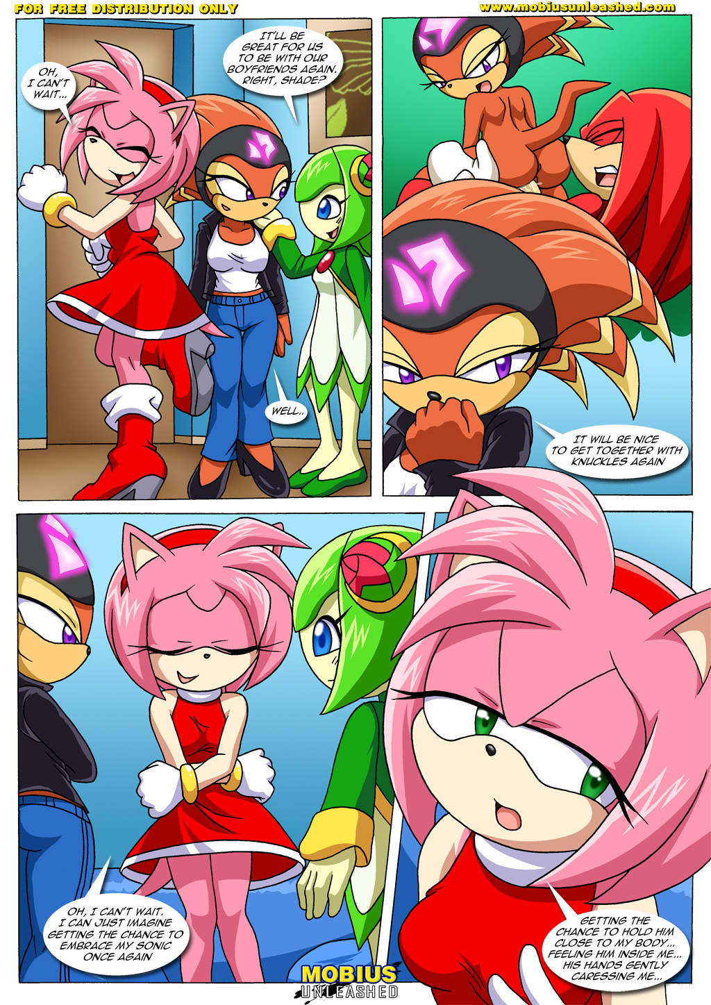 amy_rose bbmbbf cosmo_the_seedrian knuckles_the_echidna mobius_unleashed palcomix sega shade_the_echidna sonic_(series) sonic_the_hedgehog_(series) sonic_x tagme when_the_guys_are_away
