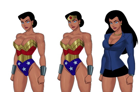 1girl dc_comics dcau diana_prince female_only justice_league justice_league_unlimited sunsetriders7 wonder_woman