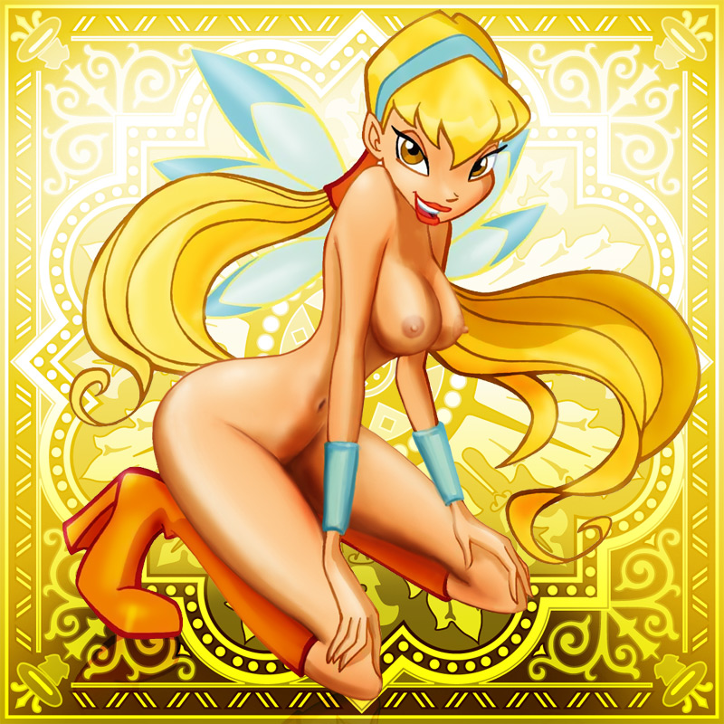 blonde_hair boots breasts nude stella wings winx_club
