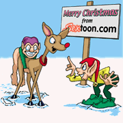 animated beastiality christmas christmas_elf deer from_behind gif reindeer rudolph sextoon yaoi