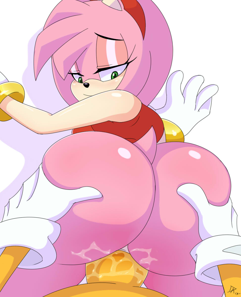 1girl 2017 amy_rose anthro anthrofied ass bed big_ass big_butt black_nose bottomless butt butt_grab canine clothed clothing cum cum_in_pussy cum_inside dalley-le-alpha_(artist) duo female first_person_view fox furry gloves green_eyes hair hand_on_butt headband hedgehog high_res huge_ass huge_butt looking_back male male/female mammal miles_"tails"_prower orgasm penis pink_hair sega sex short_hair signature sonic_(series) sonic_team thick thick_ass vaginal video_games