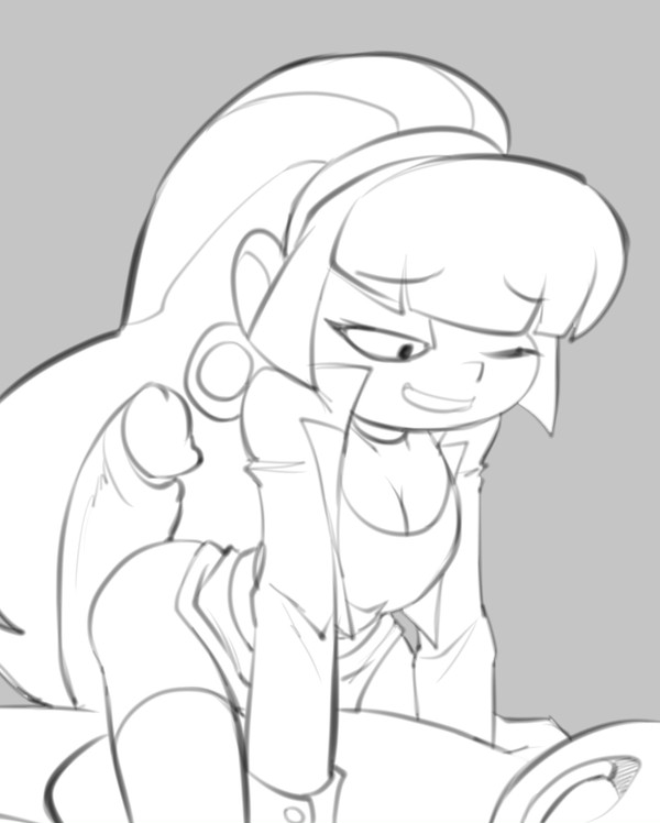 bigdad dipper_pines girl_on_top gravity_falls hot_dogging monochrome pacifica_northwest penis