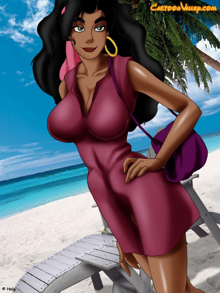big_breasts breasts cartoonvalley.com cleavage coat disney esmeralda female gypsy helg_(artist) solo the_hunchback_of_notre_dame