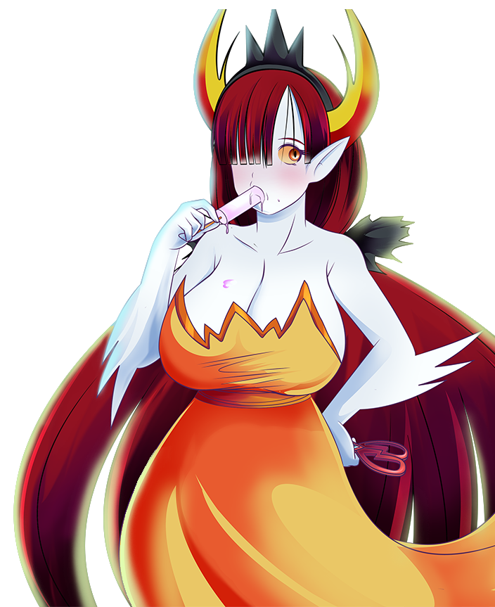 hekapoo popsicle sexfire star_vs_the_forces_of_evil transparent_background