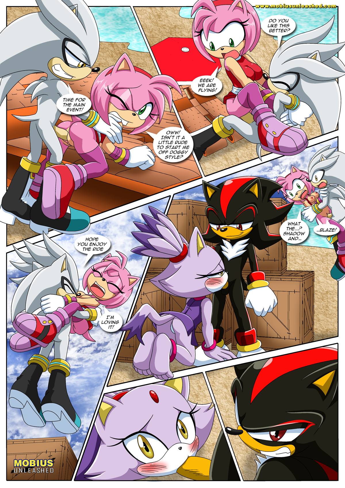amy_rose bbmbbf blaze_the_cat comic furry mobius_unleashed palcomix sega shadow_the_hedgehog silver_the_hedgehog sonic_(series) sonic_the_hedgehog_(series) sonic_xxx_project_4