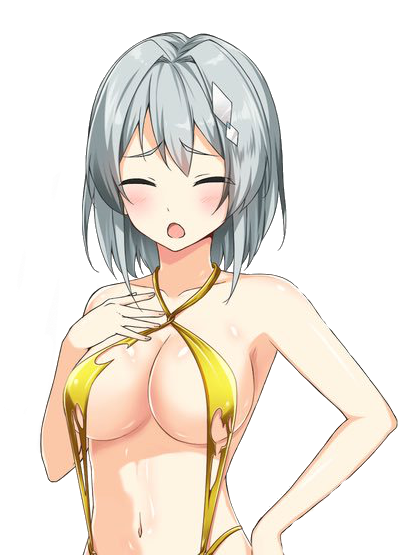 bikini character_request png series_request swimsuit tagme transparent_background twitter yellow_bikini yellow_swimsuit