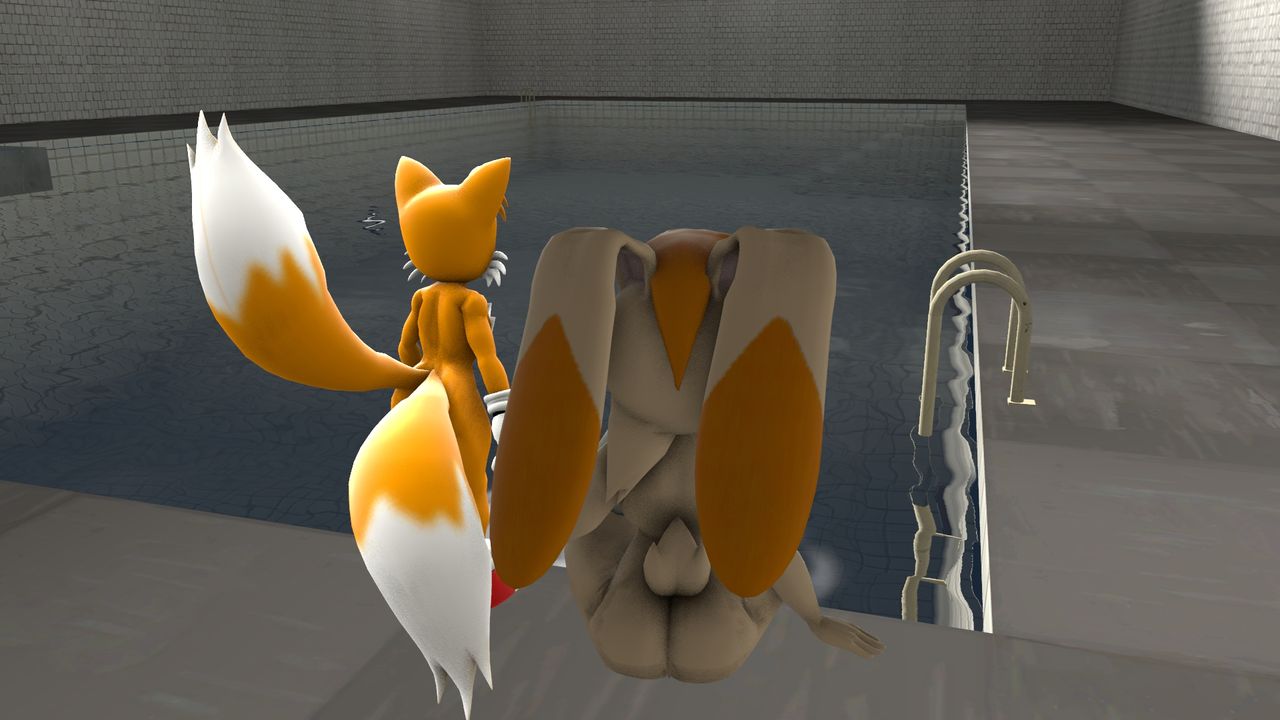 dat_ass miles_"tails"_prower sega sonic_the_hedgehog_(series) tagme thehumblefellow vanilla_the_rabbit