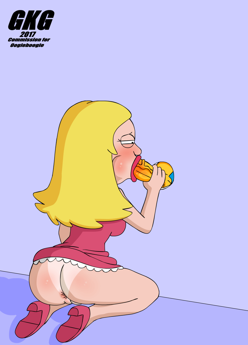 american_dad anus ass bart_simpson crossover fellatio francine_smith gkg oral penis tan_line the_simpsons thighs