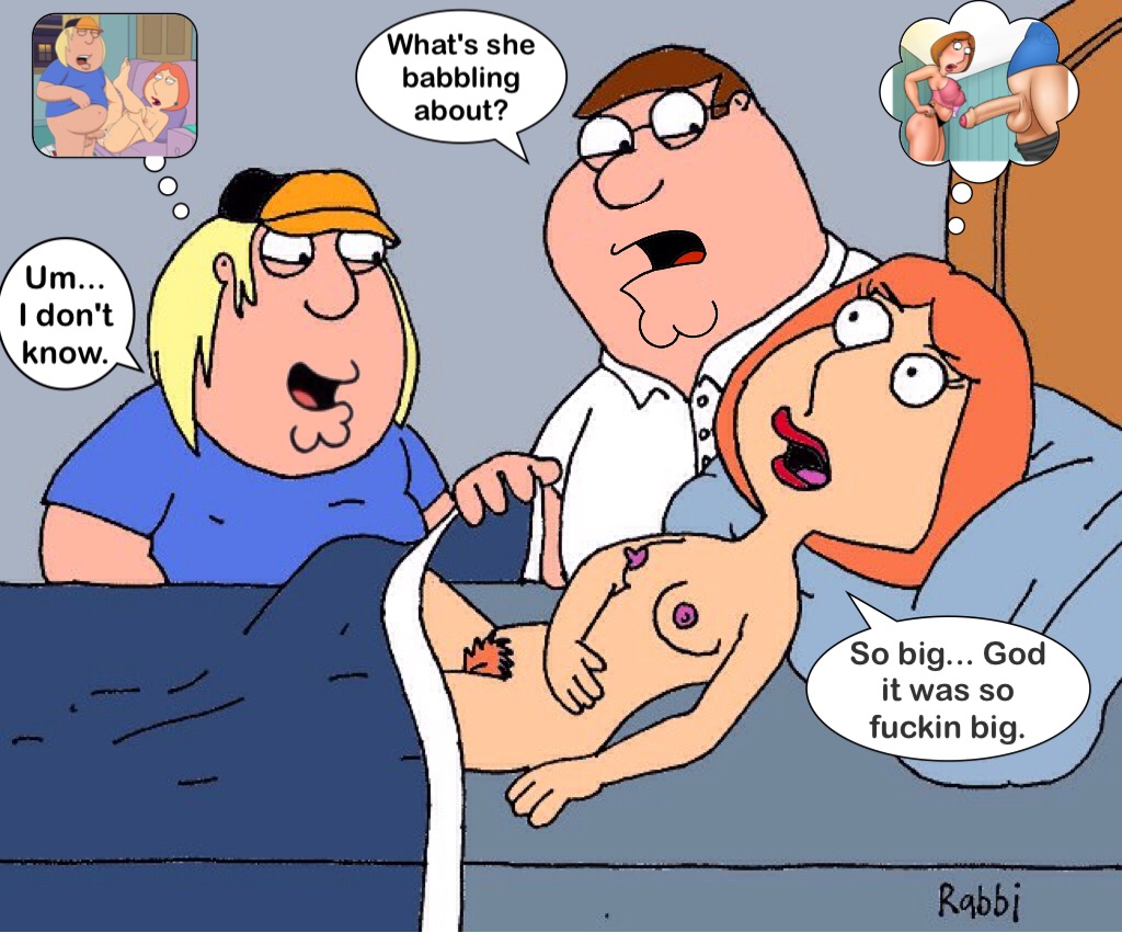 big_penis chris_griffin family_guy incest lois_griffin mom_son peter_griffin