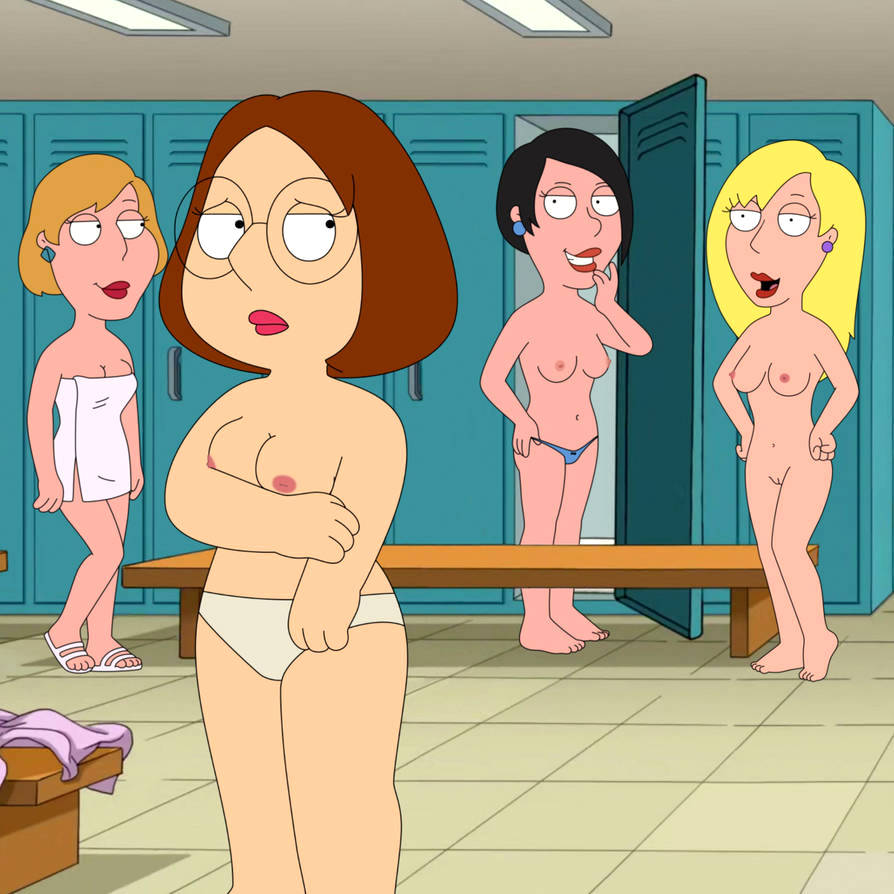 connie_d'amico family_guy glasses meg_griffin nude panties shaved_pussy thighs