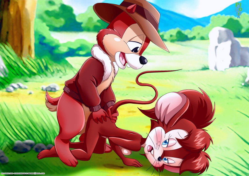 an_american_tail bbmbbf breasts chip_'n_dale_rescue_rangers chip_(disney) crossover fur34 fur34* furry hanging_breasts palcomix tanya_mousekewitz vaginal