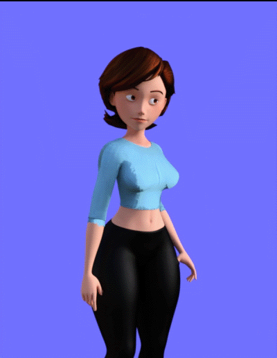 ass breast_expansion erect_nipples gif helen_parr huge_breasts leggings the_incredibles thighs torn_clothes