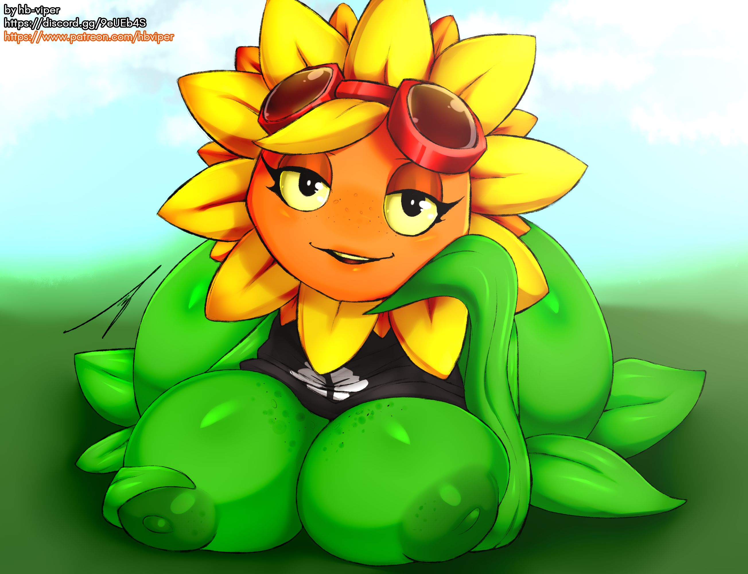 Xbooru - 1girl ass nipples nude plants vs zombies plants vs zombies heroes  popcap games solar flare solar flare (pvz) sunflower sunflower (pvz) tagme  | 851099
