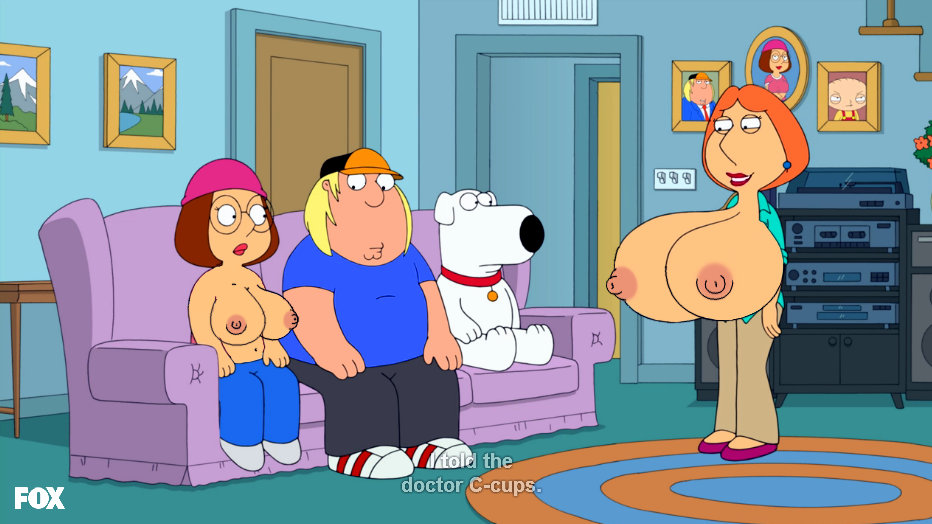 breast_expansion brian_griffin chris_griffin edit family_guy huge_breasts lois_griffin meg_griffin nipples