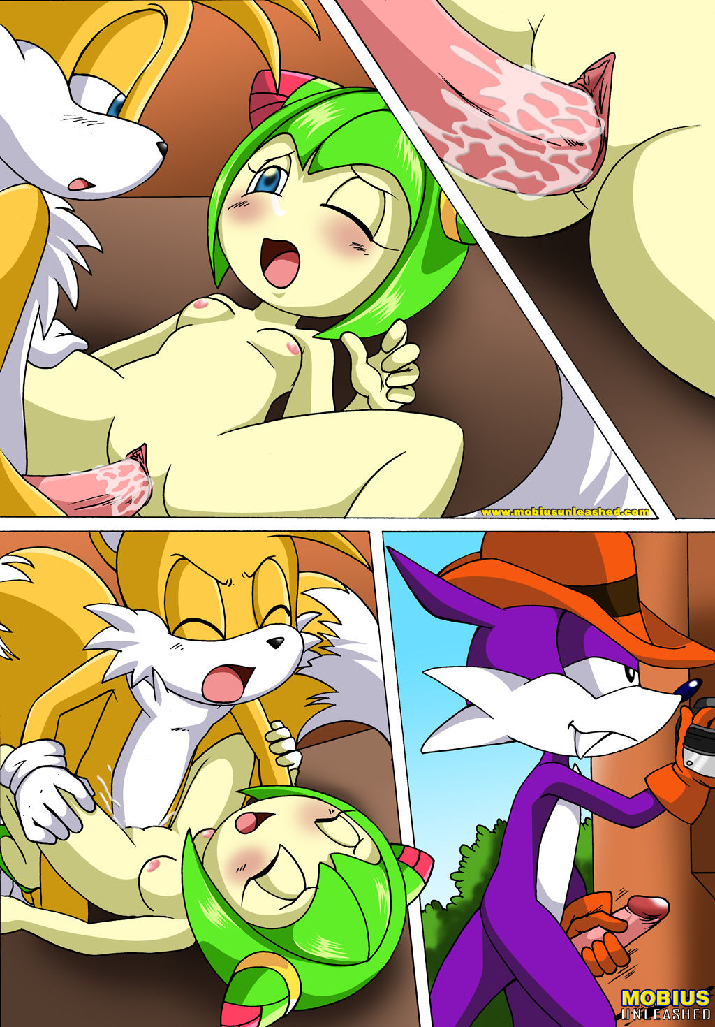 bbmbbf comic cosmo_the_seedrian creampie cum_in_pussy cum_inside love_blooms miles_"tails"_prower mobius_unleashed nack_the_weasel orgasm palcomix sega sonic_(series) sonic_the_hedgehog_(series) sonic_x tagme voyeur