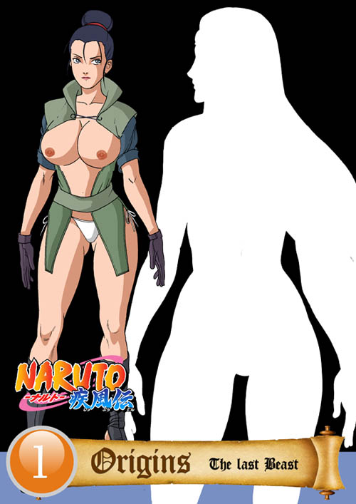 1_girl 1girl breasts female female_only naruto nude panties solo super_melons yoshino_nara