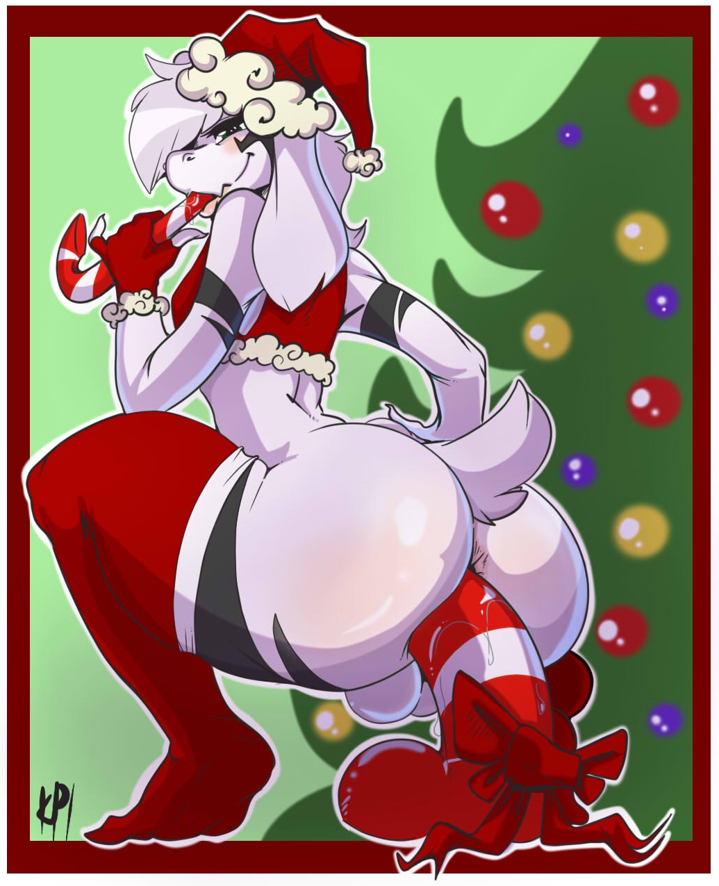 1boy 2017 2d 2d_(artwork) anal anal_insertion anal_penetration animal_ears anthro anthro_only asriel_dreemurr asriel_dreemurr_(god_form) ass big_ass black_markings boss_monster bottom_asriel bottomless candy candy_cane caprine christmas christmas_tree clothed clothing dat_ass digital_media_(artwork) dildo dildo_in_ass femboy fluffy_tail food furry furry_only girly glove gloves goat god_of_hyperdeath holidays horns huge_ass huge_butt karakylia large_ass legwear long_ears male male_only mammal object_in_mouth penetration red_gloves red_stockings santa_hat sex sex_toy sexy_ass socks solo solo_male stockings tail testicles thick thick_ass thick_thighs tree uke_asriel undertale undertale_(series) video_games white_fur wide_hips yaoi