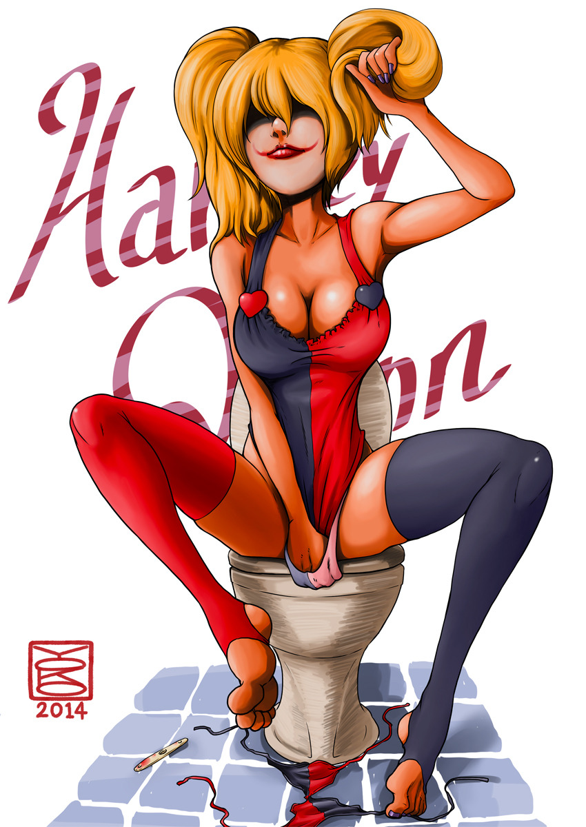 batman_(series) dc dc_comics grin harleen_quinzel harley_quinn