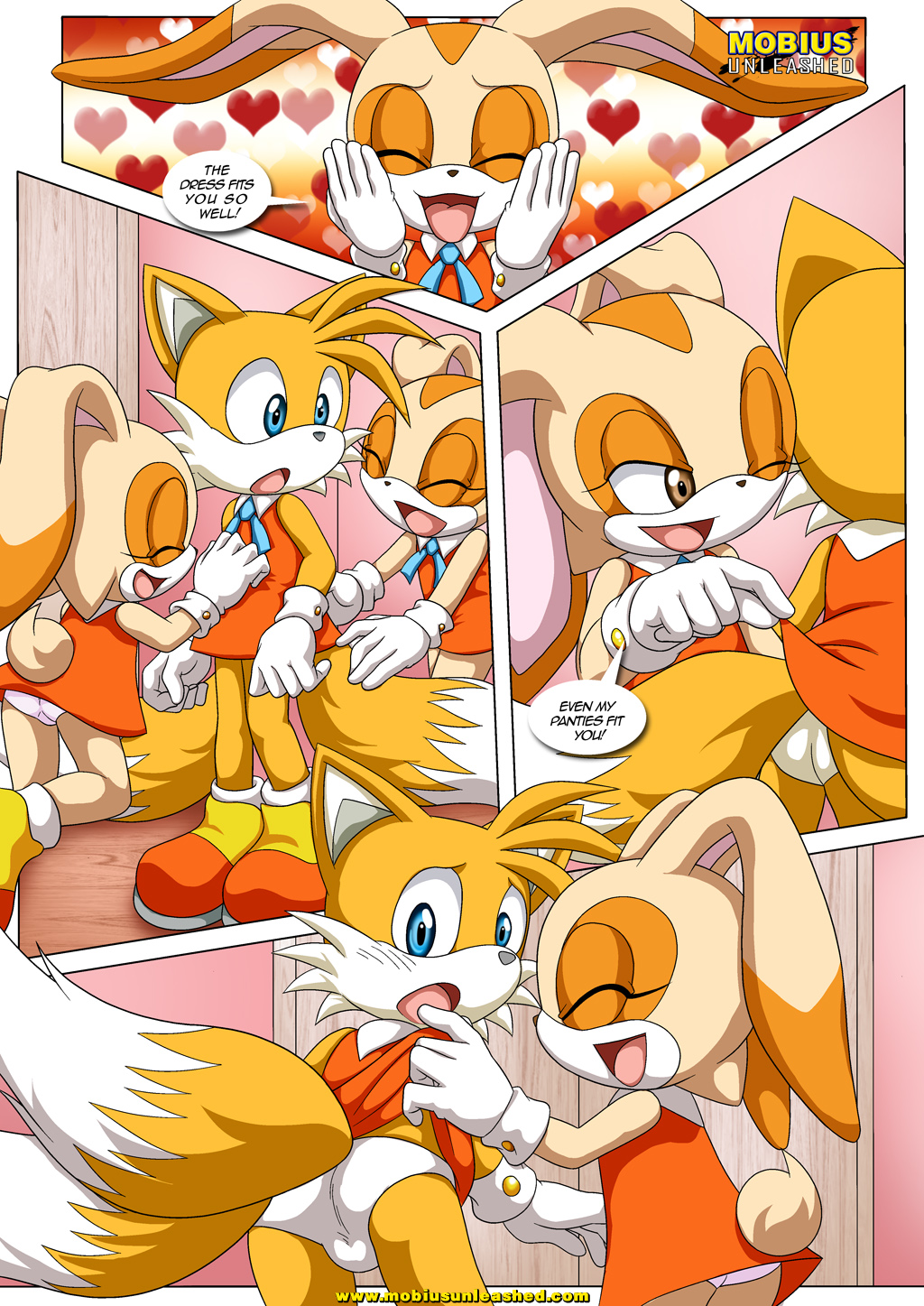 bbmbbf comic cream_the_rabbit miles_"tails"_prower mobius_unleashed palcomix sega sonic_(series) sonic_the_hedgehog_(series) tagme tails_n'_cream