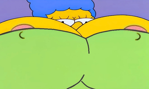 big_breasts large_marge marge_simpson tagme the_simpsons