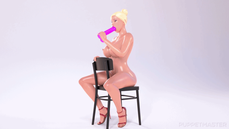 1futa 3d animated big_breasts bouncing_breasts breasts brittany's_joy_ride brittany_(puppetmaster) chair dildo dildo_in_mouth fellatio futa_only futanari gif high_heels loop nude oral penis puppetmaster_(artist) sitting_backwards testicles
