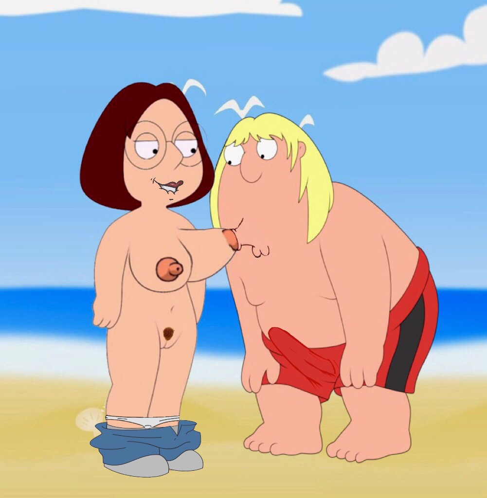 breasts chris_griffin family_guy incest meg_griffin nipples suckle