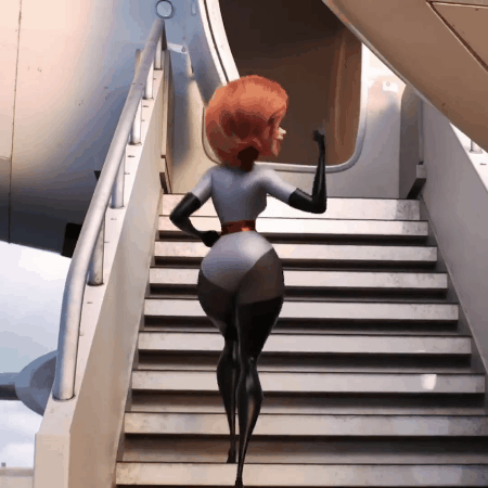 ass boots gif helen_parr leotard pantyhose the_incredibles thighhighs thighs