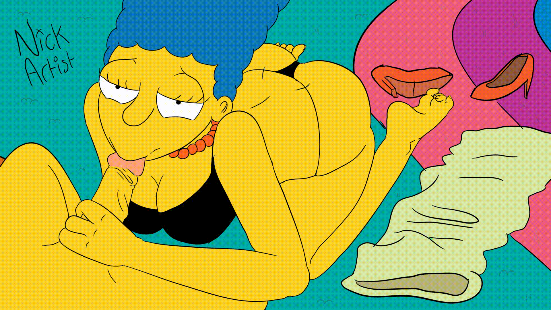 Marge simpson porn gif