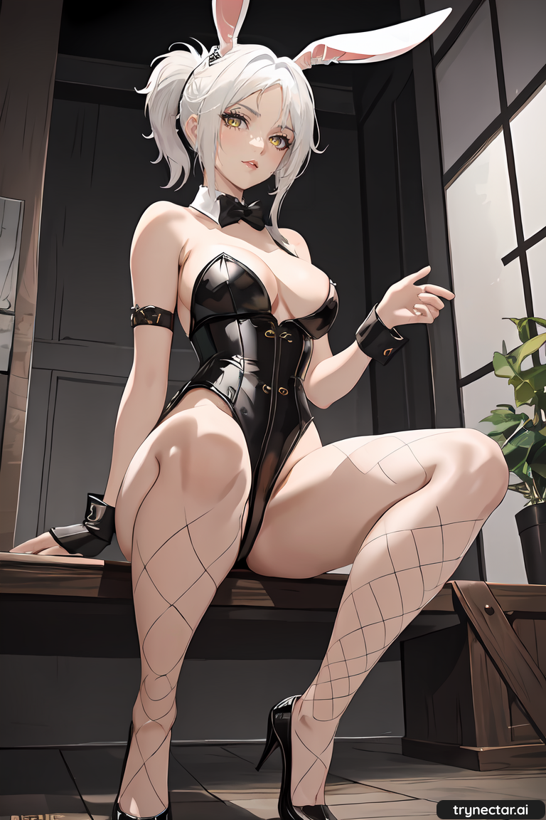 1girl ai_generated breasts gif league_of_legends nipples nude pussy riven riven_(league_of_legends) trynectar.ai