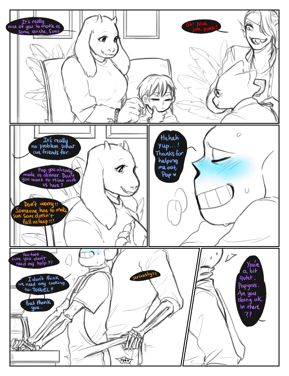 3girls alphys alphys_(undertale) animated_skeleton anthro big_dom big_dom_small_sub bigger_dom bigger_dom_smaller_sub bigger_male bigger_penetrating bigger_penetrating_smaller blue_blush blush bottom_sans brother brother/brother brother_and_brother brother_penetrating_brother brothers comic comic_page comic_panel eli-sin-g english_text female fontcest frisk frisk_(undertale) from_behind_position grabbing_arms grabbing_from_behind human incest kitchen kolesjoie larger_male larger_penetrating male male_penetrating monster papyrus papyrus_(undertale) papysans penetration penetration_from_behind sans sans_(undertale) seme_papyrus sequence sequential sex sex_from_behind skeleton small_sub small_sub_big_dom smaller_penetrated smaller_sub smaller_sub_bigger_dom speech_bubble stealth_sex text text_bubble top_papyrus toriel uke_sans undead undertale undertale_(series) undyne yaoi