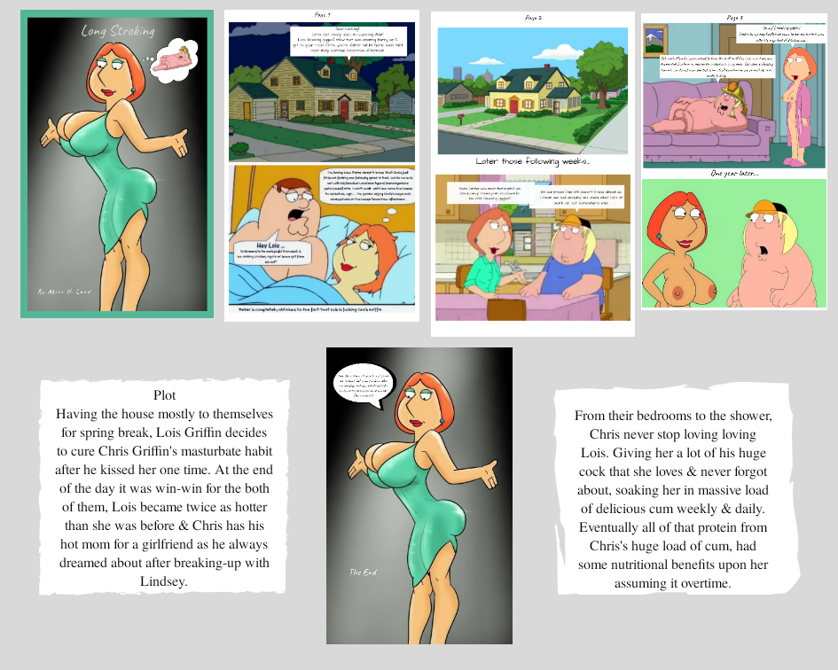 chris_griffin comic family_guy huge_ass huge_breasts incest lois_griffin mother's_duty mother_and_son peter_griffin