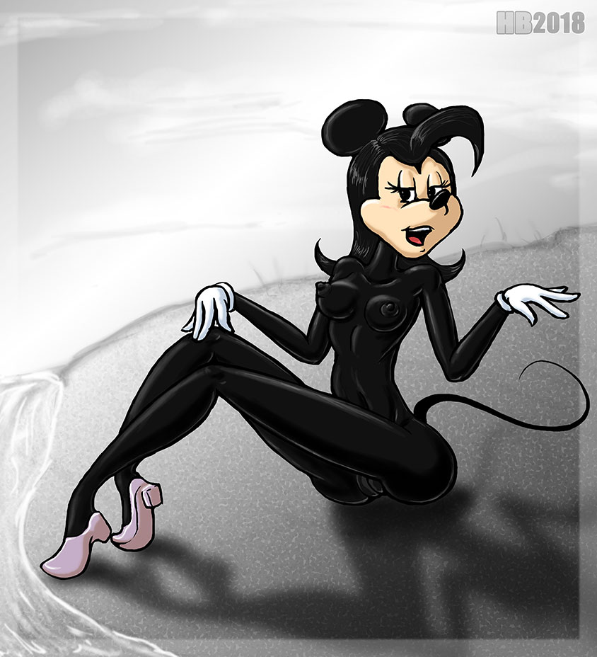1girl amelia_fieldmouse big_breasts disney furry hentai_boy mickey_mouse mouse mouse_tail nude