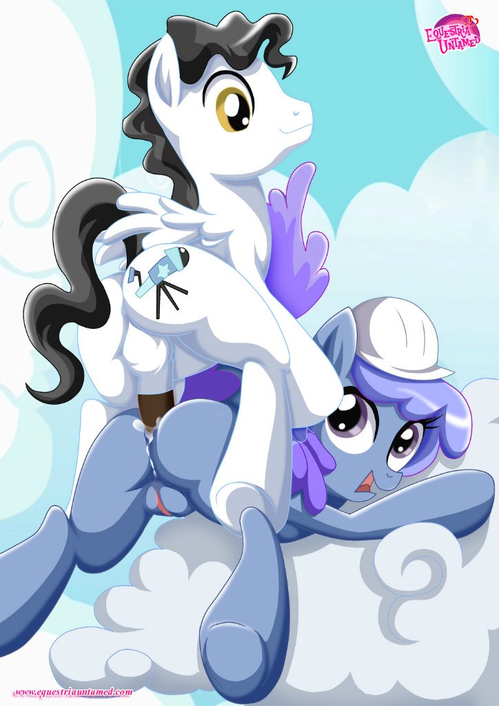 1boy 1girl anal anal_penetration ass equestria_untamed female friendship_is_magic from_behind male/female my_little_pony pegasus pony pussy sex tail wings