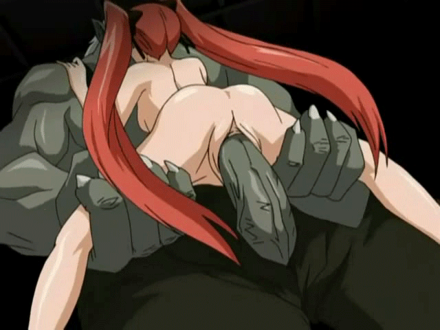 10s 1boy 1girl animated animated_gif anus artist_request ass breasts gif held_up huge_penis ikusa_otome_valkyrie long_hair loop lowres monster nude orc_(species) penis qvga rape red_hair redhead scar size_difference skuld_(ikusa_otome_valkyrie) small_breasts twintails uncensored vaginal very_long_hair