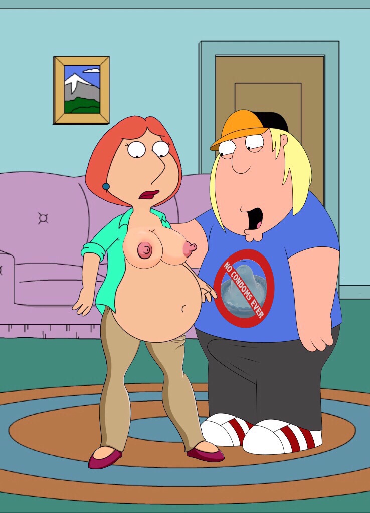 chris_griffin family_guy incest lois_griffin mom_son mother's_duty mother_and_son pregnant taboo