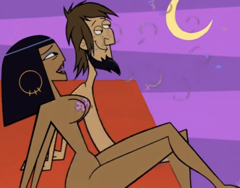 abe abraham_lincoln cleo cleopatra cleopatra_smith clone_high nude pose