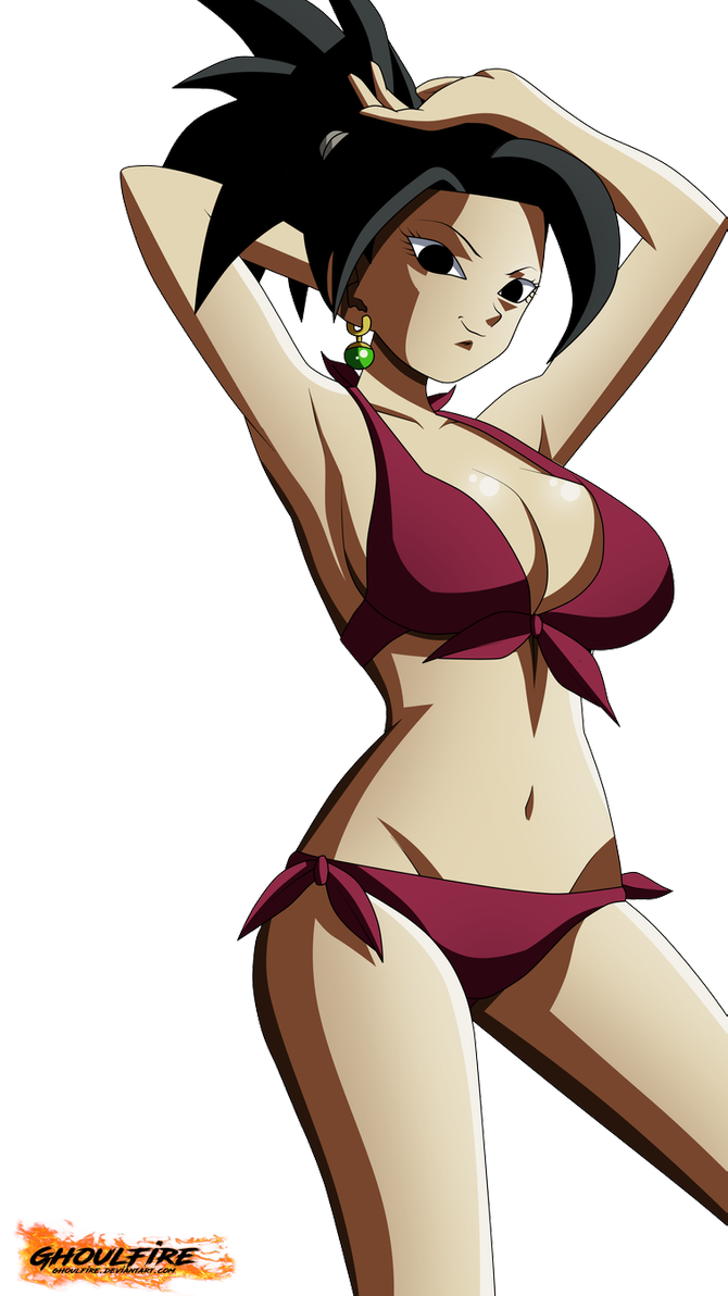 Xbooru - 1girl 1girl 2 girls anime bikini dragon ball female only fusion  kefla | 801758