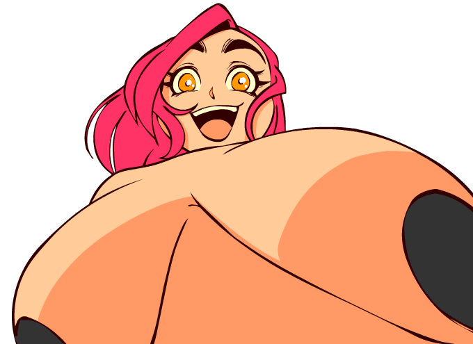 balak bbw bouncing_breasts chubby gif gif huge_breasts low-angle_view original_character pasties red_hair