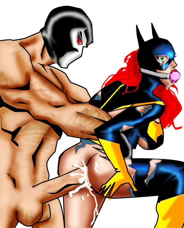 bane barbara_gordon batgirl batman_(series) dc dc_comics mrfuzzynutz