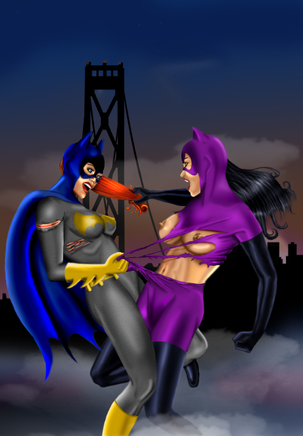 barbara_gordon batgirl batman_(series) catwoman dc dc_comics selina_kyle
