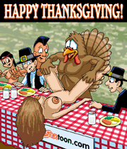 animated food gif sextoon thanksgiving thanksgiving_turkey turkey